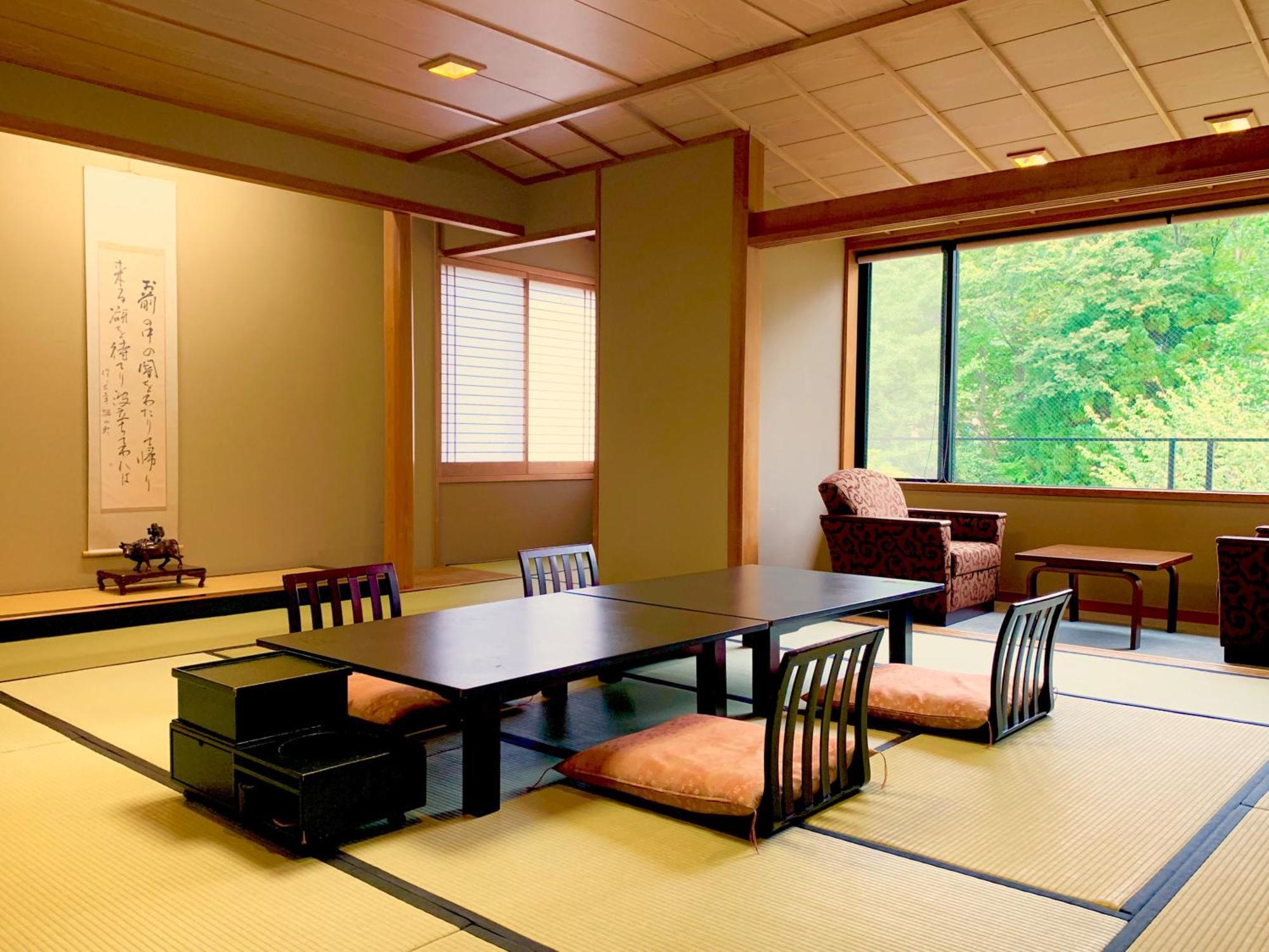 Ryumontei Chiba Ryokan Kazuno Bagian luar foto